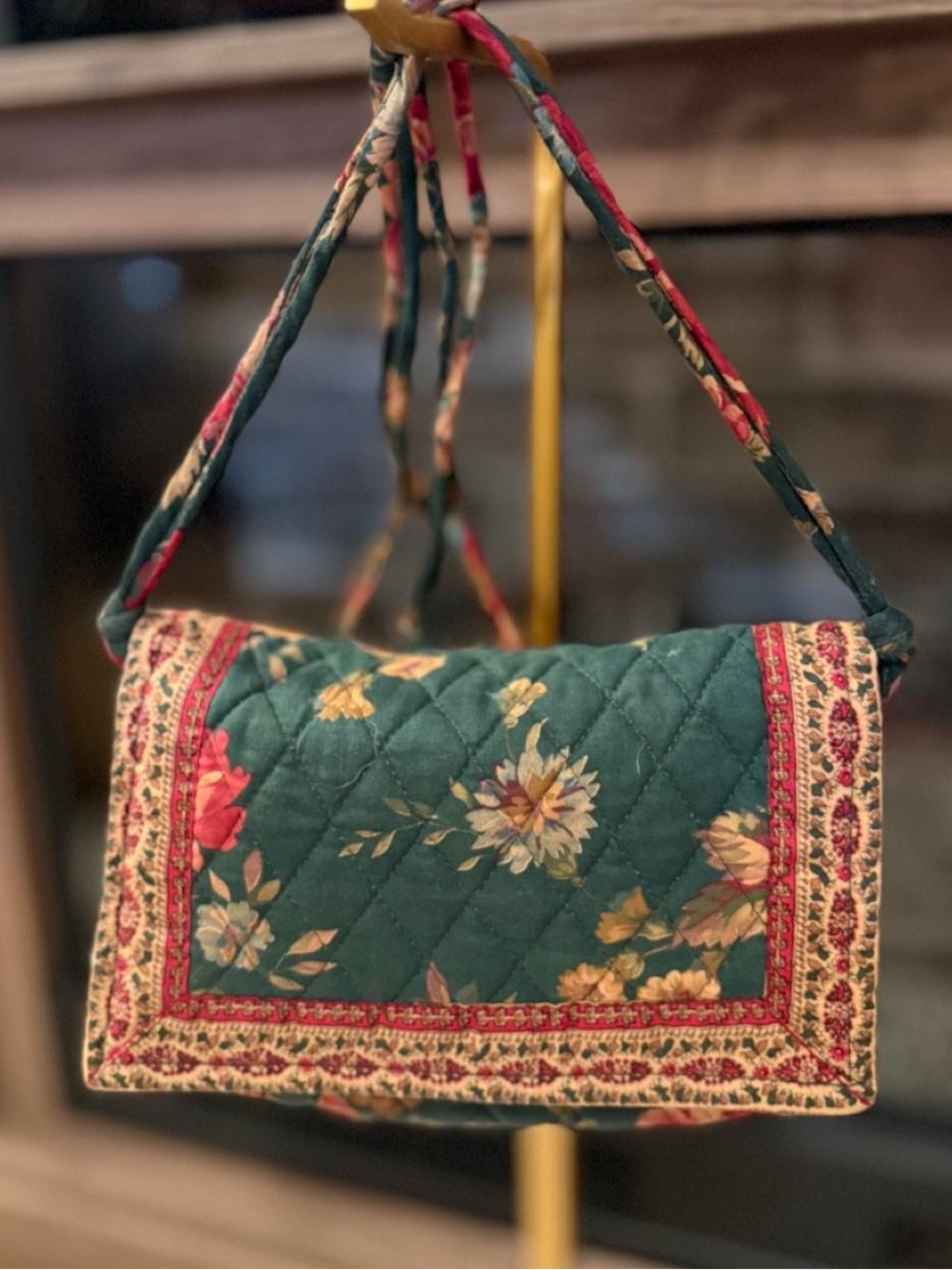 Vintage Vera Bradley Greenbriar Shoulder/crossbody
